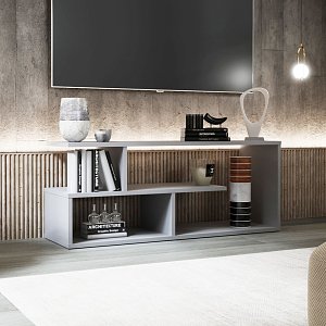 Έπιπλο TV Eden Γκρι 100x29.6x40cm GR-EDENTV-3