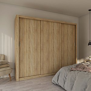Ντουλάπα Grandio Σονόμα 250x60x215cm GR-GRAND