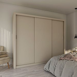 Ντουλάπα Grandio Cashmere 250x60x215cm GR-GRAND-4