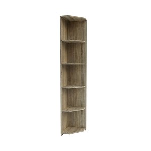 Βιβλιοθήκη Milen 33x33x185.2cm Σονόμα GR-OFCORN
