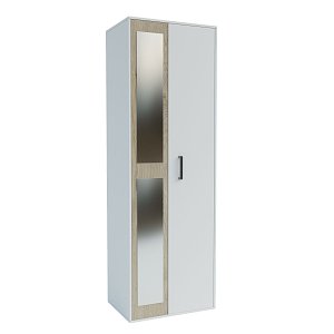 Ντουλάπα Viva Λευκό-Σονόμα 70x50x209cm GR-VIVAWARD-1