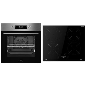Σετ TEKA  HCB 6370 P SS E00 & IBC 64110SSM BK Φούρνος & Επαγωγική Εστία