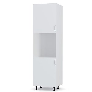 Modest Στήλη Φούρνου Λευκή 60x57x214cm HL2143M02