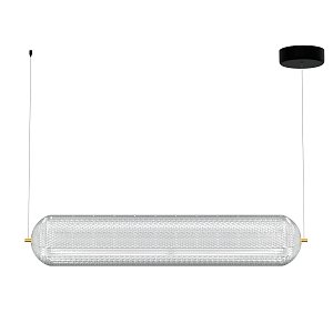 Φωτιστικό Κρεμαστό Ράγα Led 80W 4000K Χρυσό 80x15x120cm HU-HJ6059-H800