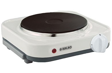 Kalko K6633R Εμαγιέ Εστία Λευκό 1500W