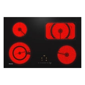 MIELE KM 6523 FL Εστία Κεραμική 75cm Μαύρη