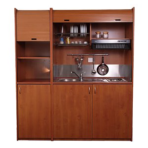 Πολυκουζινάκι Silver ΚΣ180 180x209x65 Walnut