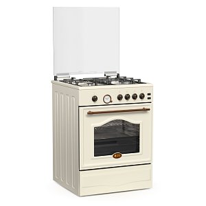 THERMOGATZ TGS 4111 RUSTIC Κουζίνα Υγραερίου 60cm Μπεζ