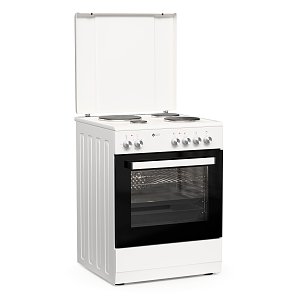 THERMOGATZ TGS E120 Ηλεκτρική Κουζίνα Turbo Λευκό 04.402.051