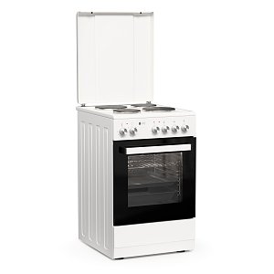 THERMOGATZ TGS E50 Ηλεκτρική Κουζίνα Turbo Λευκό 04.402.053