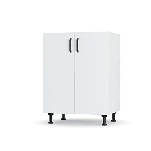 Modest Κάτω Ντουλάπι Λευκό 60x48x82 εκ L6082M02
