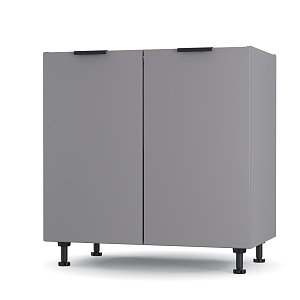Craft Κάτω Ντουλάπι Γραφίτη 80x48x82cm L8082C01