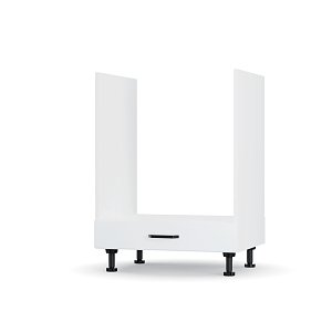 Modest Κάτω Ντουλάπι Φούρνου Λευκό 60x48x82cm LG6082M02