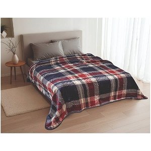 Κουβέρτα Marley Καρό 150x220cm Μπλε