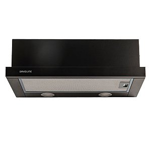 DAVOLINE OMEGA PLUS BLACK 60 Απορροφητήρας Συρόμενος 801012107