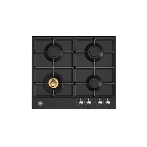 BERTAZZONI P60 4L HER NE GN Εστία Φυσικού Αερίου 60cm Μαύρο