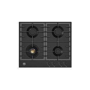 BERTAZZONI P60 4L MOD NE LPG Εστία Υγραερίου 60cm Μαύρο