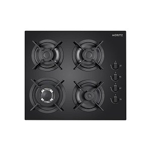MORITZ P66 4L MRZ VT LPG Εστία Υγραερίου 60cm Μαύρο