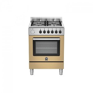 LA GERMANIA PRM66 40E XL T GN Κουζίνα Μικτή Φυσικού Αερίου 60cm Μπεζ