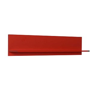 Ράφι τοίχου Deco κόκκινο 120x20x25 RAF-11-KK-1