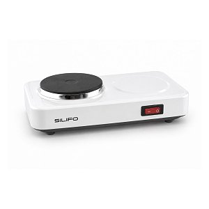 SILIFO SF6622 Εμαγιέ Εστία Λευκή 450W