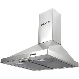 SILIFO SF6619 Απορροφητήρας Καμινάδα 60cm Inox (4 Έτη Εγγύηση)
