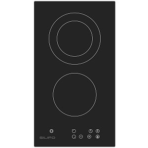 SILIFO SF6802HDV3 Εστία Domino Κεραμική 30cm Μαύρη (4 Έτη Εγγύηση)