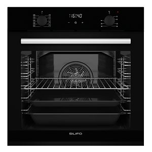 SILIFO-SF6860BOB Φούρνος άνω Πάγκου 76lt Μαύρος (4 Έτη Εγγύηση)