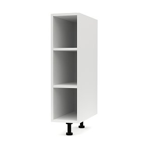 Charlotte κάτω ντουλάπι με ράφια 20x46.5x82εκ Λευκό SO-CD20W