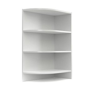 Charlotte κάτω ντουλάπι με ράφια 56.5x28.5x82cm Λευκό SO-CD30K3