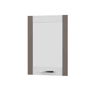 Άνω Πορτάκι-Τζάμι Αριστερό Charlotte Μόκα 50x71.8x1.6cm SO-CV50G-2L