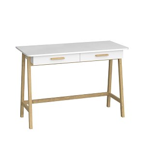 Γραφείο Belle Λευκό 120x55x80cm TO-BELLE2S120WHITE