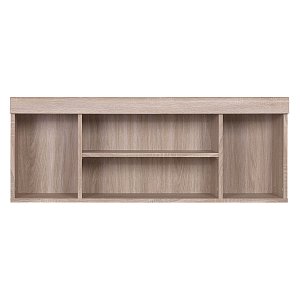 Ράφι Damis 110x22.5x39.5εκ Σονόμα Κρεμαστό με mdf Λεπτομέρεια TO-DAMREGW