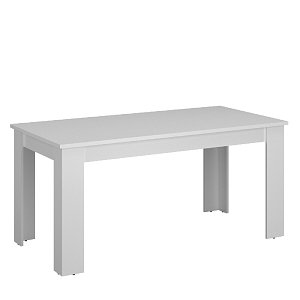 Τραπέζι Erden Λευκό 160x80x75.1cm TO-ERDENTABLE160