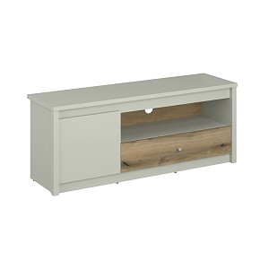 Έπιπλο TV Karin Cashmere-Evoke Oak 126x36.5x50cm TO-KARIN1D1S130TV
