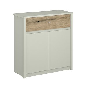 Μπουφές Karin Cashmere-Evoke Oak 87x36.5x91cm TO-KARINKOM2D1S