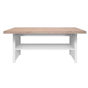 Τραπέζι Σαλονιού Law Σονόμα-Λευκό115x55cm. TO-LAW115WHI