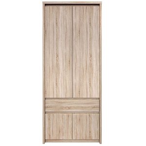 Ντουλάπα Δίφυλλη Norton Sonoma 88x55x210εκ TO-NORT4D1S