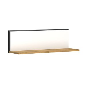 Ράφι Επιτοίχιο Palmor Χρυσό Δρυς-Λευκό 77x23.5x24.5cm TO-PALMOR80