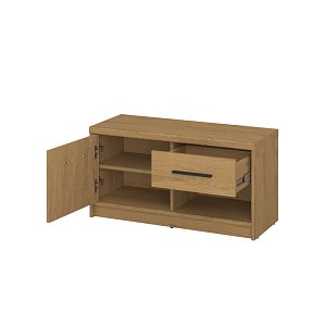 Ντουλάπι Pavi Βελανιδιά 84.3x33.8x44.2cm TO-PAVI1D1S