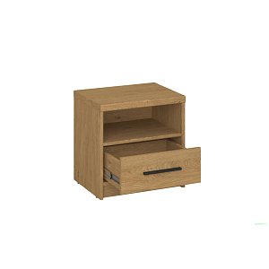 Κομοδίνο Pavi Βελανιδιά 44x33.8x44.2cm TO-PAVI1S