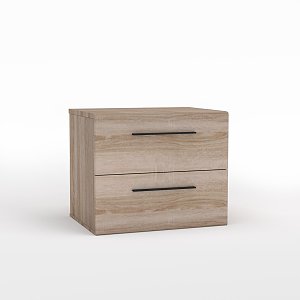 Κομοδίνο Solo Σονόμα-Βέγκε 45x35x38.5cm TO-SOLOKOM2S