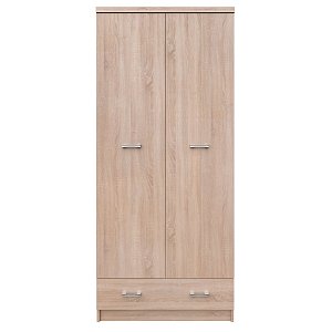 Ντουλάπα Δίφυλλη Top Mix Sonoma 80x57x183cm TO-SZF2D1S