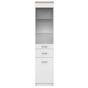 Βιτρίνα Μονόφυλλη Top Mix 40x33x183cm Λευκή-Σονόμα TO-TOP1D1W1SW