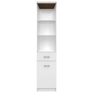 Top Mix Ραφιέρα 40x33x183cm Λευκή-Σονόμα TO-TOPREG1D1SW