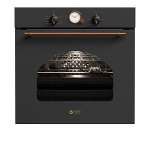 THERMOGATZ TGS 5511 BL Rustic Φούρνος άνω Πάγκου Αερίου 54lt Μαύρος 04.500.001