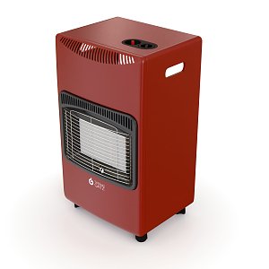 THERMOGATZ TG 4100 RD Σόμπα Υγραερίου 4200W Κόκκινη 02.204.650