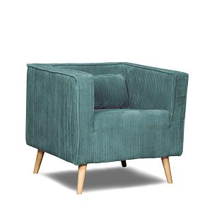 Πολυθρόνα Vanessa Petrol 73x70x68 1069 IN 400-09-009