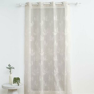 Κουρτίνα με Κρίκους Berry Taupe 140x280