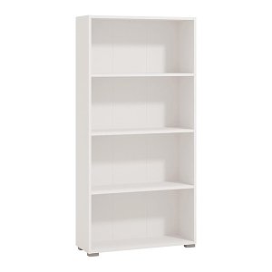 ΒΙΒΛΙΟΘΗΚΗ TOMAR 4 ΛΕΥΚΟ ΧΡΩΜΑ 70x24,5x142εκ 11011436